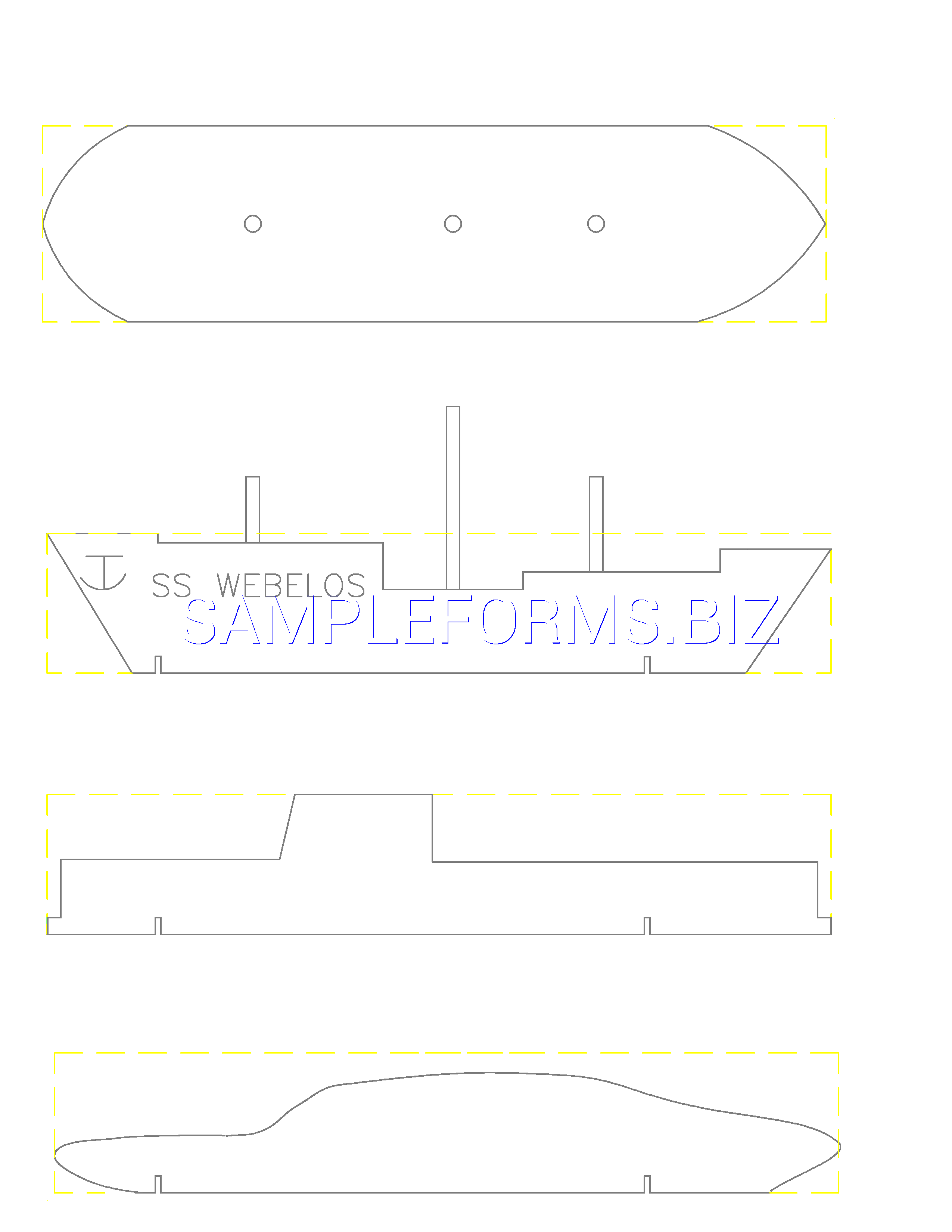 Preview free downloadable Pinewood Derby Car Template 1 in PDF (page 11)